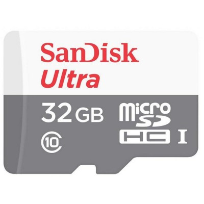 Карта пам' яті SanDisk 32 GB microSDHC UHS-I Ultra SDSQUNB-032G-GN3MN