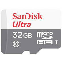 Карта пам' яті SanDisk 32 GB microSDHC UHS-I Ultra SDSQUNB-032G-GN3MN