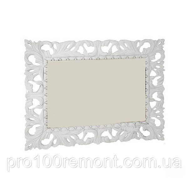 Дзеркало ІМПЕРІЯ 1.2х1.0м білий глянець від Міро-Марк