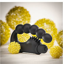 Медичний масажер простати 2.1 см з вібрацією вузькі кульки Roger Five 10 швидкостей, фото 2