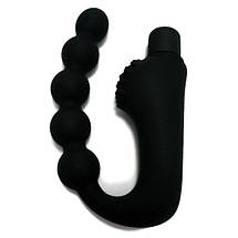 Медичний масажер простати 2.1 см з вібрацією вузькі кульки Roger Five 10 швидкостей, фото 4