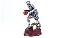 Награда спортивная Баскетбол (статуэтка наградная) C-1557: 21х13х9см