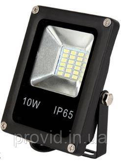Прожектор світлодіодний LED-SLE-10Вт 220В 800Лм 6500К ELITE SLIM
