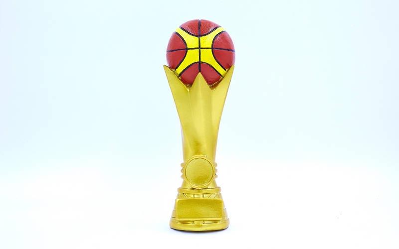 Награда спортивная Баскетбол (статуэтка наградная баскетбольный мяч) C-3209-B5: 19х7х6см - фото 1 - id-p542119533