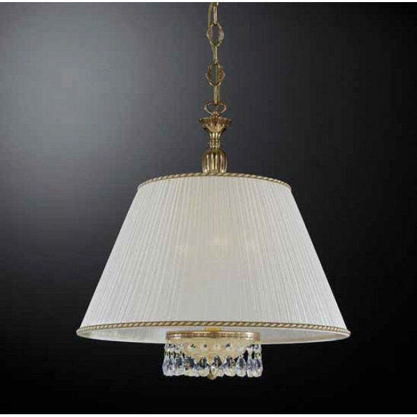 Люстра RECCAGNI ANGELO L 6520/50 золото/скло/тканина/кришталь