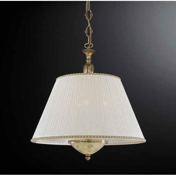 Люстра RECCAGNI ANGELO L 6522/50 золото/стекло/ткань