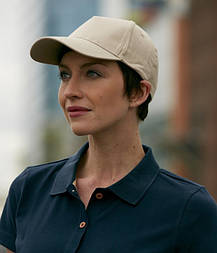 Бейсболка 6 панельна на липучці, бавовна