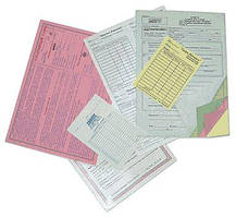 Бухгалтерські бланки