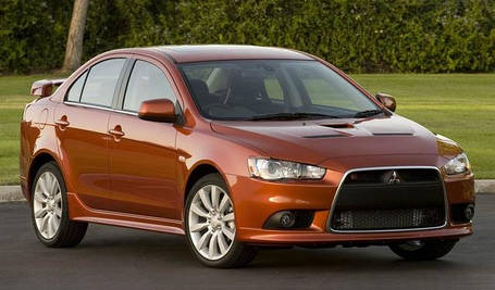 Розбирання Mitsubishi Lancer X