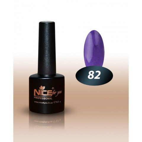Гель-лак Nice for you No 82 сяйво галактики 8,5 мл