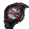 Чоловічий спортивний годинник Skmei S-Shock 0931 Red, фото 4