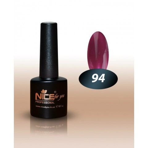 Гель-лак Nice for you No 94 марсала 8,5 мл