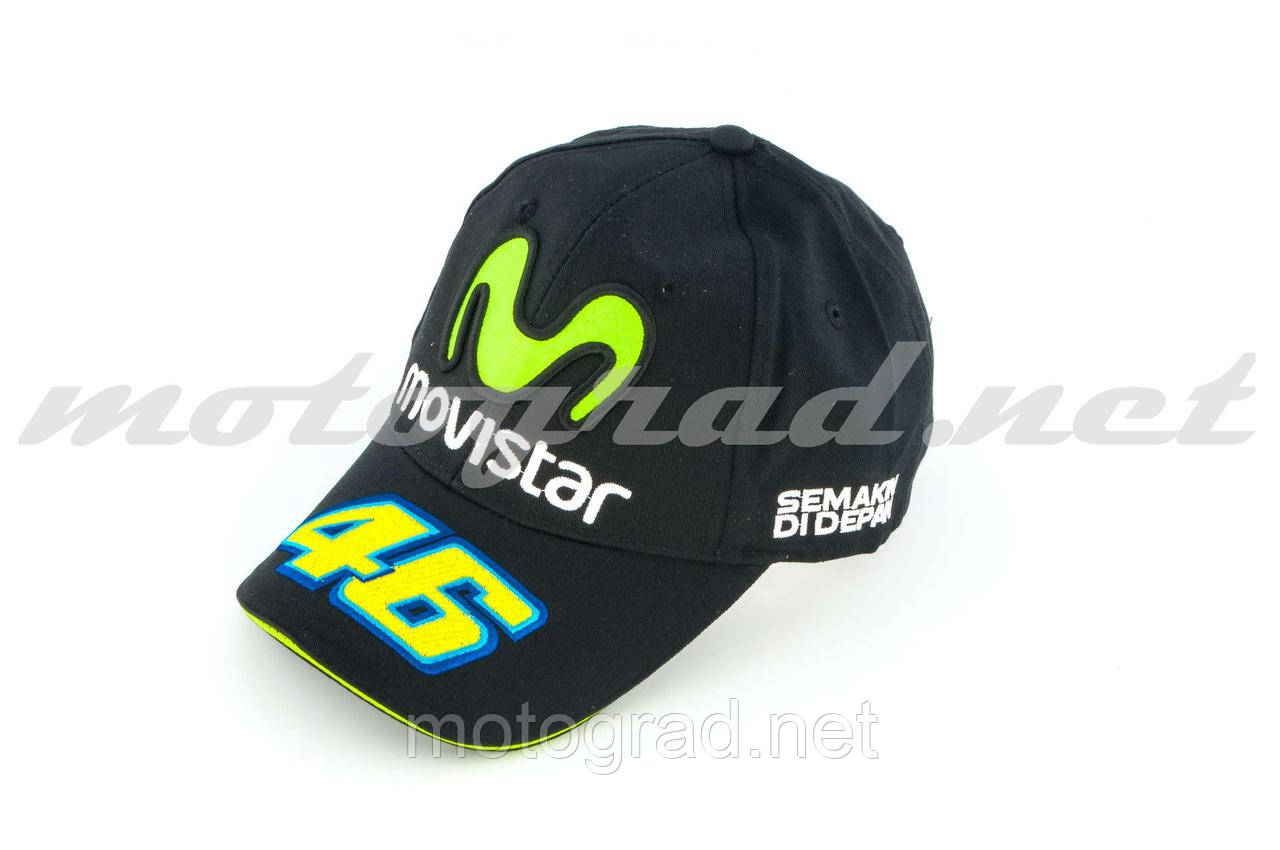 Бейсболка MOVISTAR чорна , фото 1