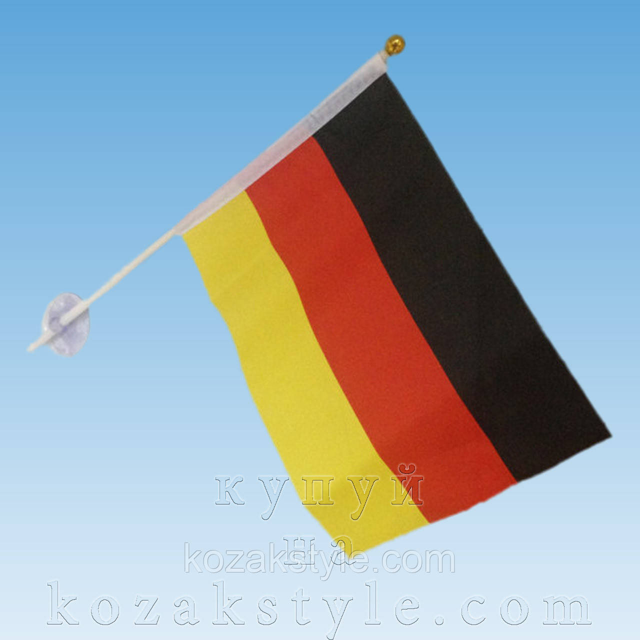 Прапорець Німеччини без присоски