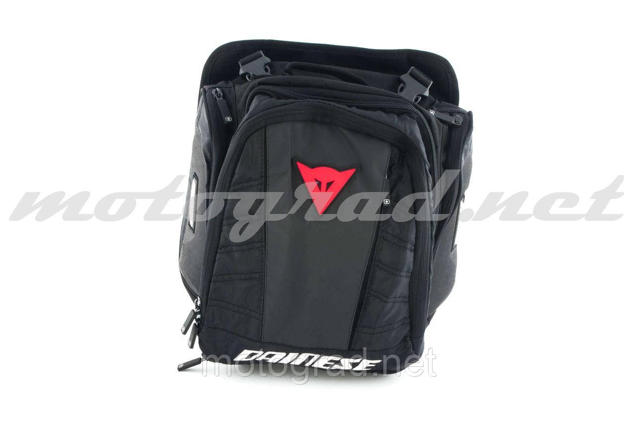 Сумка бічна на мото чорна DAINESE