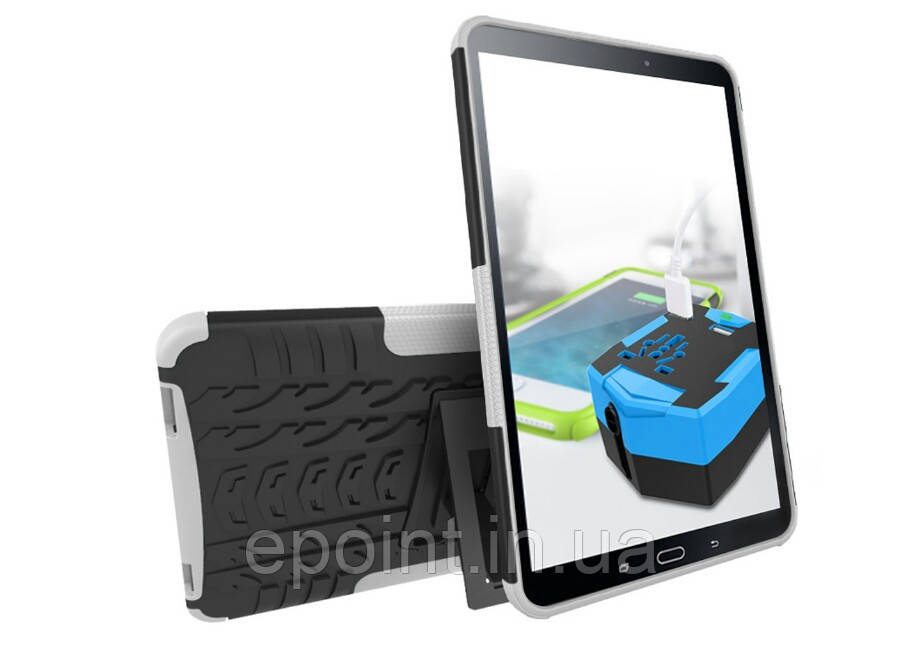 Протиударний чохол для планшета Samsung Tab S2 8" (T713/T75/T718), колір чорний/білий