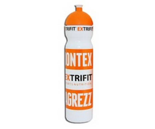 Пляшка для води Bottle Extrifit short nozzle 700 мл біла, фото 1