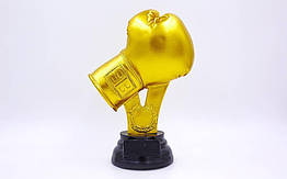 Нагорода спортивна Бокс (статуетка наградна боксерські рукавички) C-1258-C5: 21х14х8см