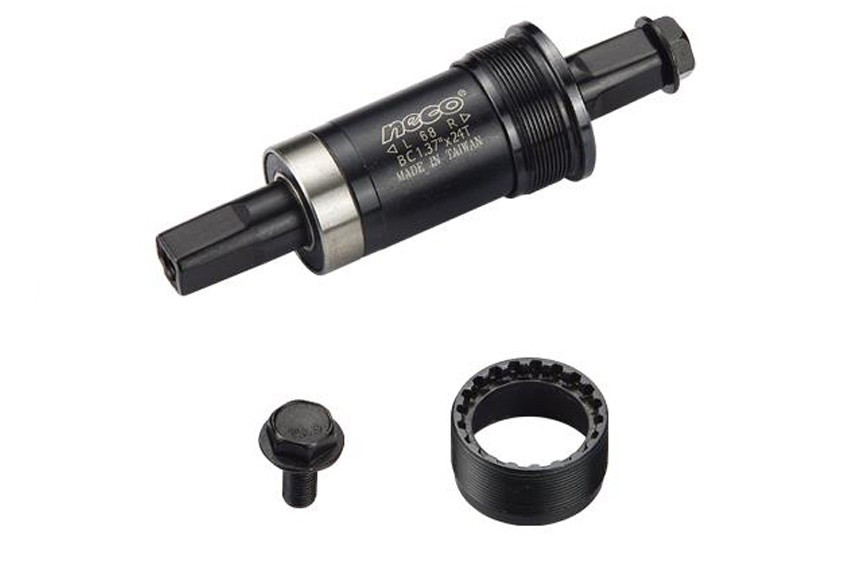 Каретка Neco B-910 68х122.5мм промпідшипник bc 1.37"x24t R\L, фото 1