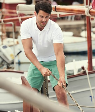 Чоловіча Сорочка Поло Heavy, фото 1