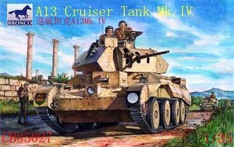 A13 Mk.II Cruiser Tank Mk.IV 1/35 BRONCO MODELS 35027