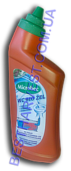 Микробек WC Біо гель 500 мл (аналоги: Водограй, Унікал, Доктор Робік), оригінал