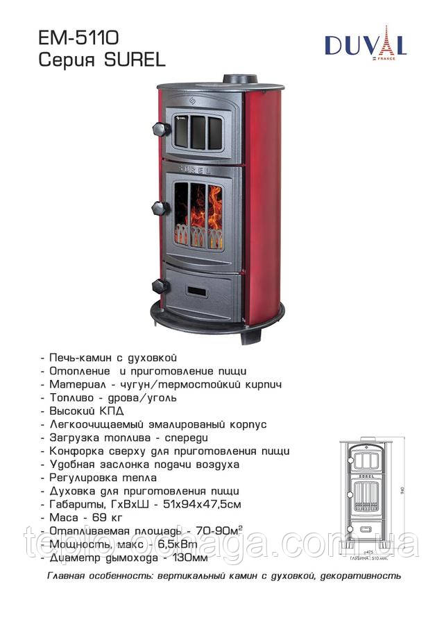 камін чавунний