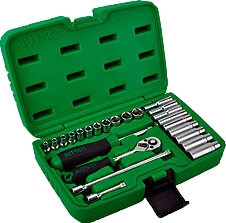 Набір інструменту 1/4" 24ед. Toptul GCAI2403 (Тайвань), фото 1