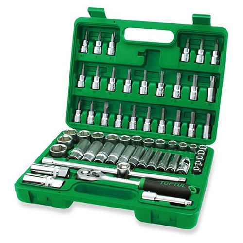 Набір інструменту 3/8" 60ед. Toptul GCAI6001 (Тайвань), фото 1