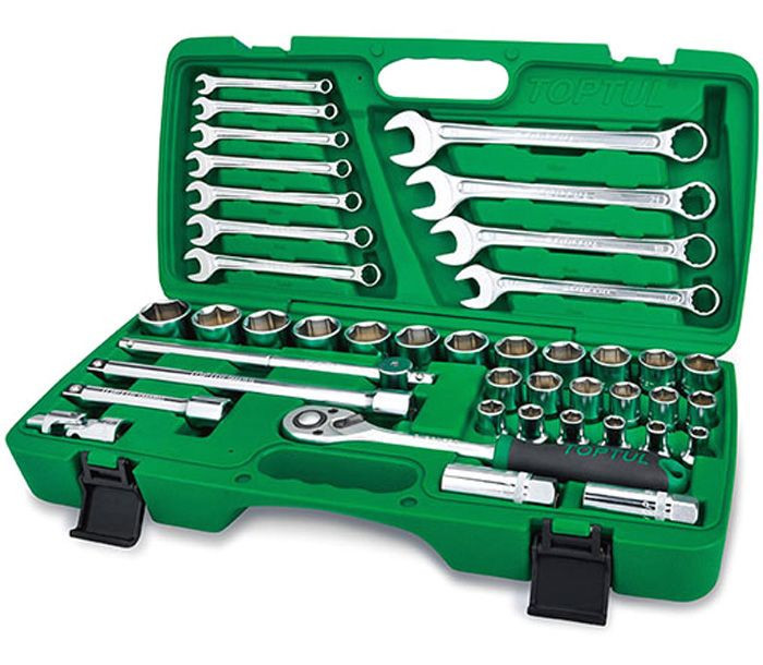 Набір інструменту комбінований 1/2" 42ед. Toptul GCAI4201 (Тайвань), фото 1