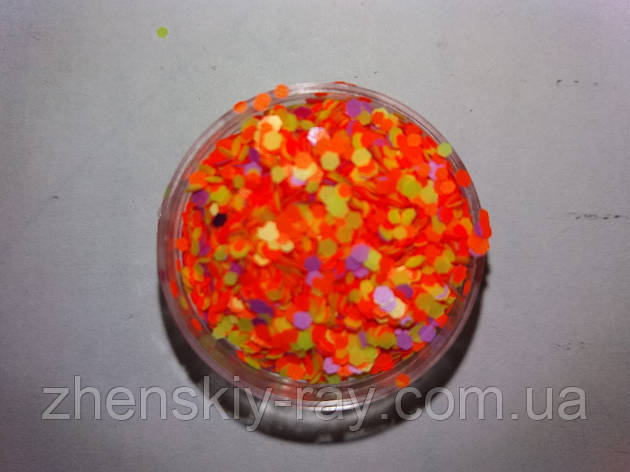 Конфеті для дизайну нігтів , фото 1