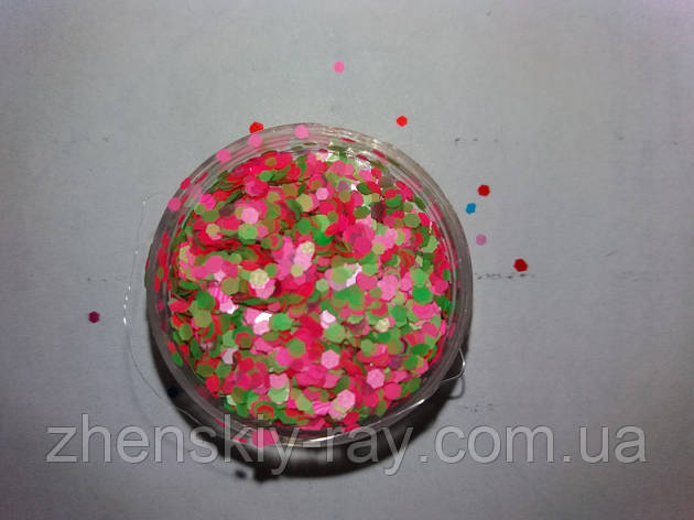 Конфеті для дизайну нігтів , фото 1