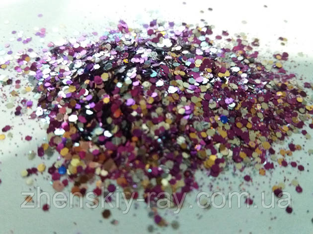 Конфеті для дизайну нігтів , фото 1