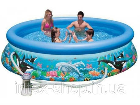 Надувний басейн Intex Ocean Reef Easy Set Pool 28136 (54906) (366х76 див.), фото 2