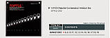Набір ключів комбінованих з тріскачкою 8-19мм в сумці 12ед. Toptul GPAQ1202 (Тайвань), фото 3
