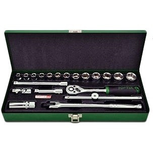 Набір інструменту 3/8" 20ед. Toptul GCAD2001 (Тайвань), фото 1