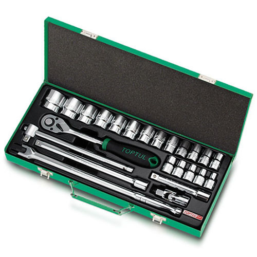Набір інструменту 1/2" 24ед.(6pt) Toptul GCAD2401 (Тайвань), фото 1