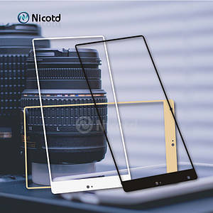 Захисне скло для Xiaomi Mi Mix чорне біле золотисте