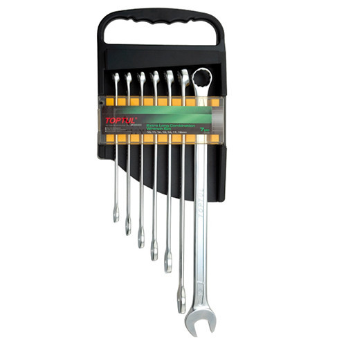 Набір ключів комбінованих супердлинных 7 шт. 10-19 Toptul GAAM0706 (Тайвань), фото 1