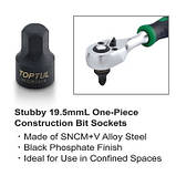 Набір інструменту 1/4" 38ед. Toptul GCAD3801 (Тайвань), фото 3