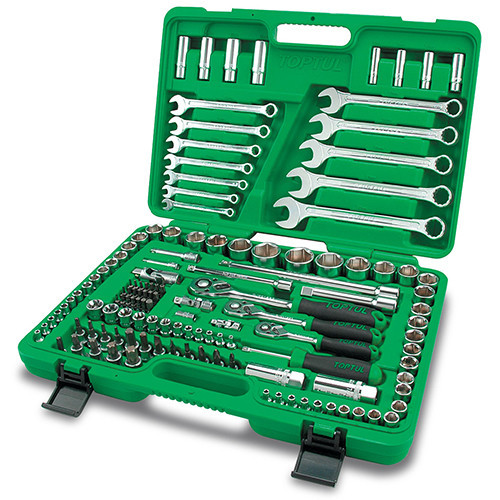 Набір інструменту комбінований 130ед. Toptul GCAI130B (Тайвань), фото 1