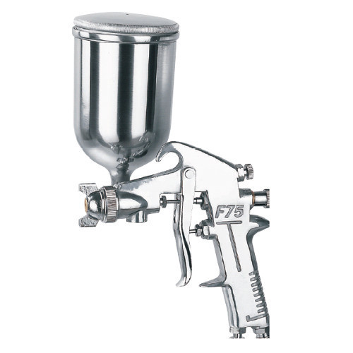 Краскопульт пневматичний тип HP верхній металевий бачок AUARITA F-75G-1.5 (Італія/Китай), фото 1