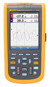 Fluke 124B/S Осцилограф-мультиметр; Частота: ≤40МГц; Канали:2; 40Мвиб./с