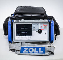 Б/У Компактний Мобільний дефібрилятор Zoll E Series Defibrillator with NIBP, SpO2, ETCo2, 10 Leads (Used)