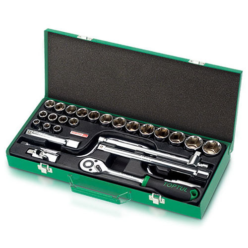 Набір інструменту 1/2" 26ед.(6pt) Toptul GCAD2601 (Тайвань), фото 1