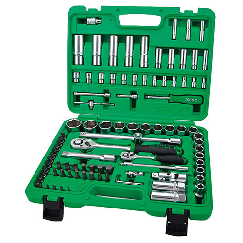 Набір інструменту 1/4"&1/2" 94ед. (6-гр.) new box Toptul GCAI094R (Тайвань), фото 1