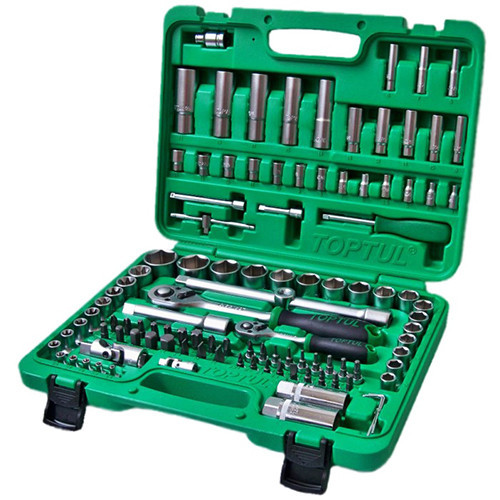Набір інструменту 1/4"&1/2" 108ед. (6-гр.) new box Toptul GCAI108R (Тайвань), фото 1