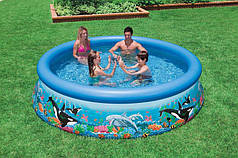 Басейн 305x76 см, Easy Set Рифи океану, Intex 28124/54900