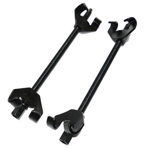 Стяжки пружин двухзахватные L370mm Chrome-vanadium HESHITOOLS ST370D (Китай), фото 1