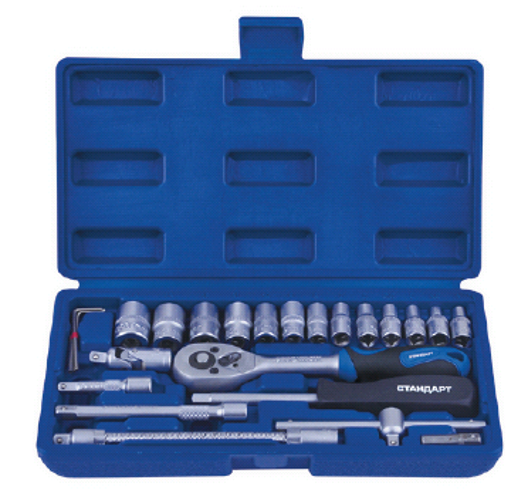 Набір інструменту 1/4" 25 од. "Стандарт" ST-1425, фото 1